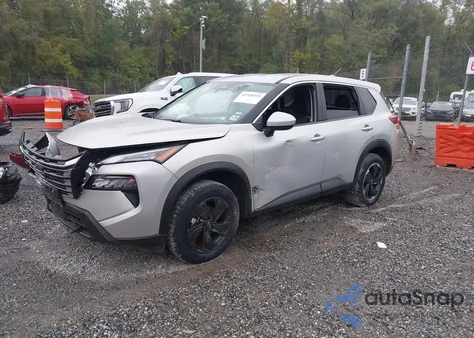 2025 Nissan Rogue Sv Intelligent Awd from USA, damaged, VIN JN8BT3BB4SW417271